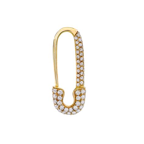 safety pin earring anita ko